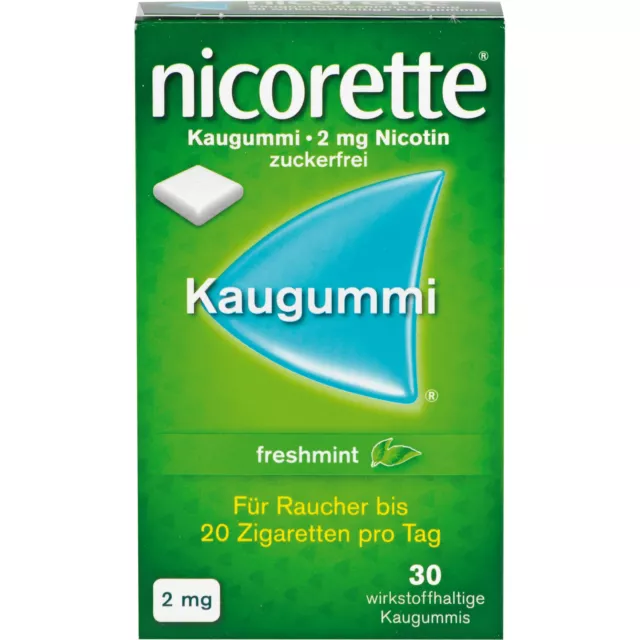 nicorette Kaugummi 2 mg freshmint  Reimport EMRAmed, 30 St. Kaugummi 3827303