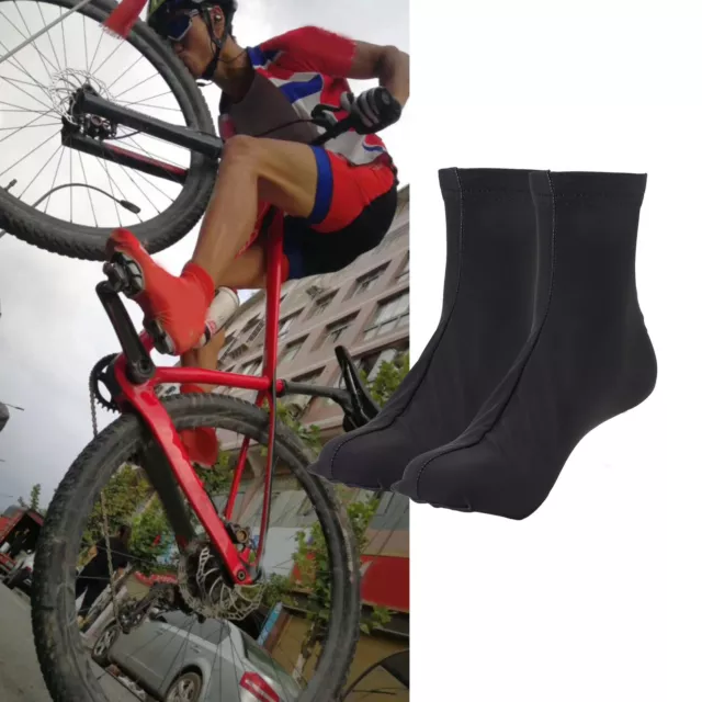 1 Pair Cycling Shoe Covers Breathable Bike Lock Shoe Covers (L Size ) ND2