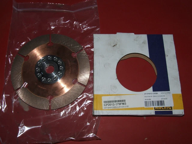 AP Racing Disco frizione sinterizzato da corsa diametro 7,25" - 22,2 mm x...