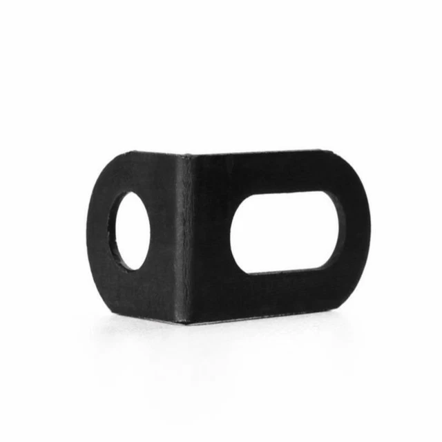 10pcs Metal Corner Braces Brackets Right Angle L Shape Brace Bracket Bl..X 6