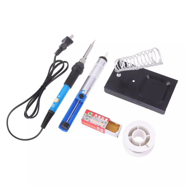 11Pcs/Set Adjustable Temperature Electric Soldering Iron 220V 60W Welding To-wa