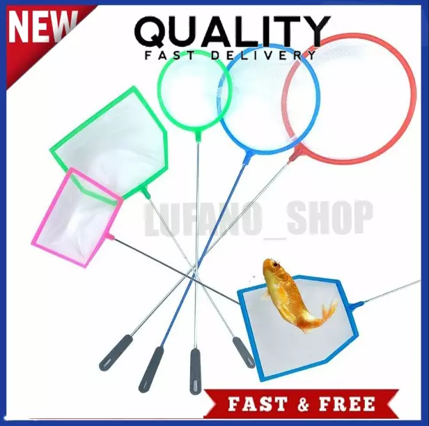 Fish Net Tank Aquarium Small Fine Density Shrimp High Accessories Filter 2/3set.