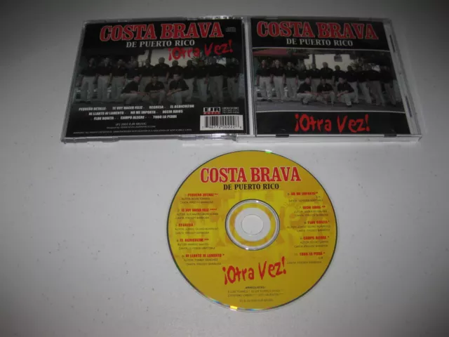 Costa Brava de Puerto Rico - Otra Vez CD 2003 EJR Music Salsa