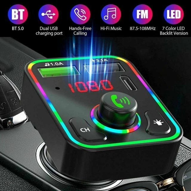 Fm-Sender Empfänger Auto Mp3 Spieler Pd Ladegerät USB-Musik Msi Blue player