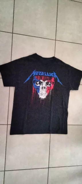 Metallica T-shirt Exclusif Worldwired France 2017/18