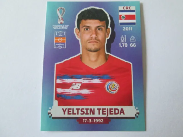 Sticker PANINI FIFA QATAR 2022 - N° CRC 15 YELTSIN TEJEDA