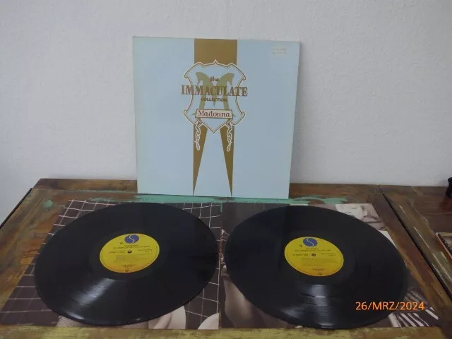 Madonna - The Immaculate Collection Double-LP Sire WX 370 Germany