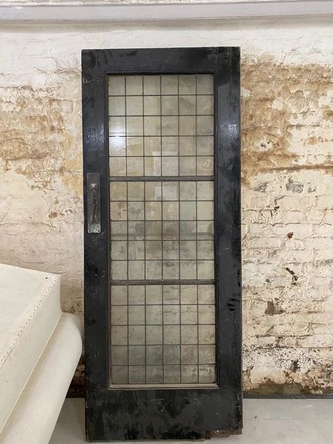 copper light art deco doors, three available 2