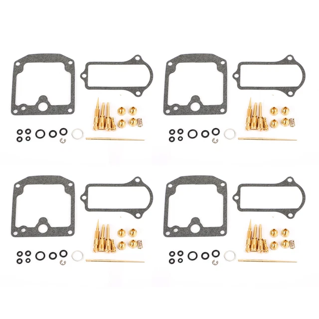 Kit De Réparation Carburateur Pour Kawasaki ZRX1100 (1999-2000) – 4 Joints Et Pièces De Rechange – Idéal Pour Restaurer Les Performances Kit Révision Carbu Moto