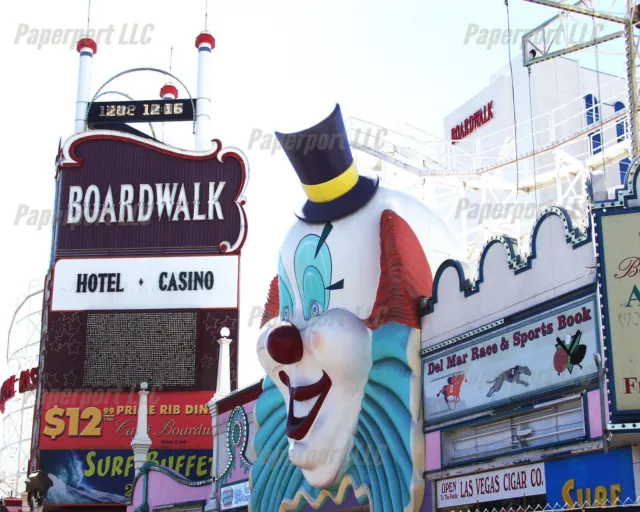 Boardwalk Casino Vintage Las Vegas Photo 8x10