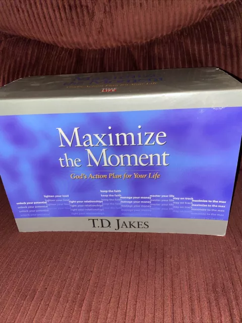Maximize The Moment God’s Action Plan For Your Life By T.D.Jakes Box Set