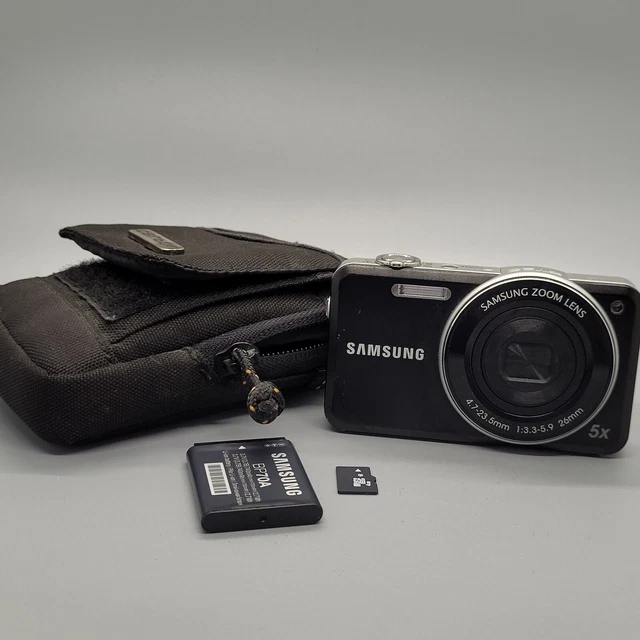 Samsung ST95 16.1MP Compact Digital Camera Black Tested
