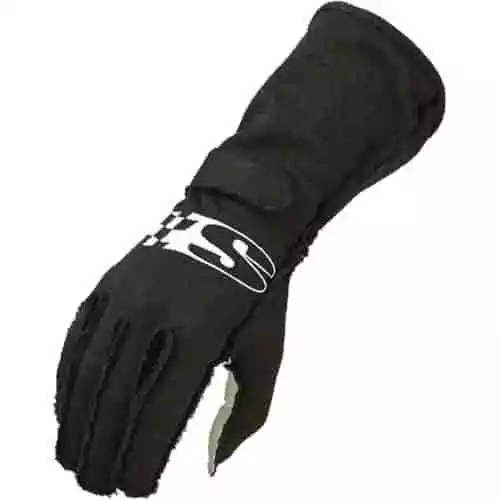Simpson Driving Gloves Super Sport Double Layer Nomex Black X Small Pair SSTK