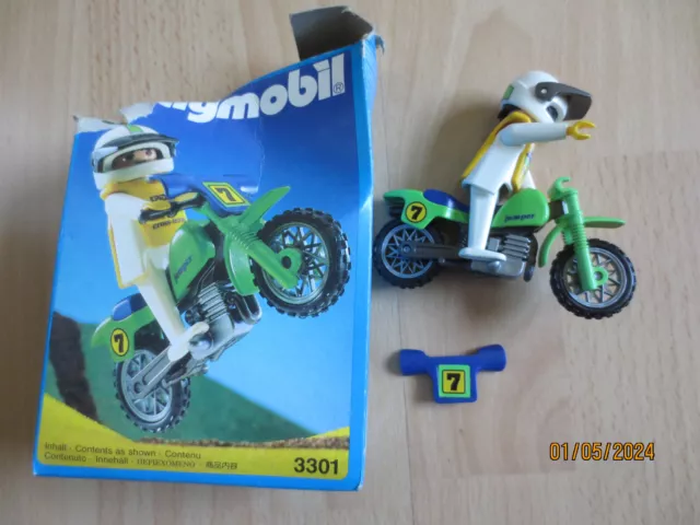 Playmobil 3301 Motocross Motorrad