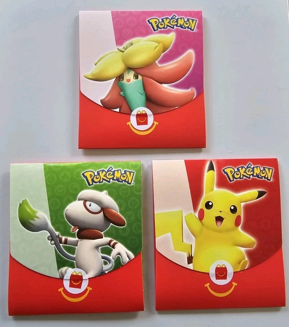 Pokeball Mcdonalds Toy POKEMON CARDS MCDONALDS Happy Meal Toy