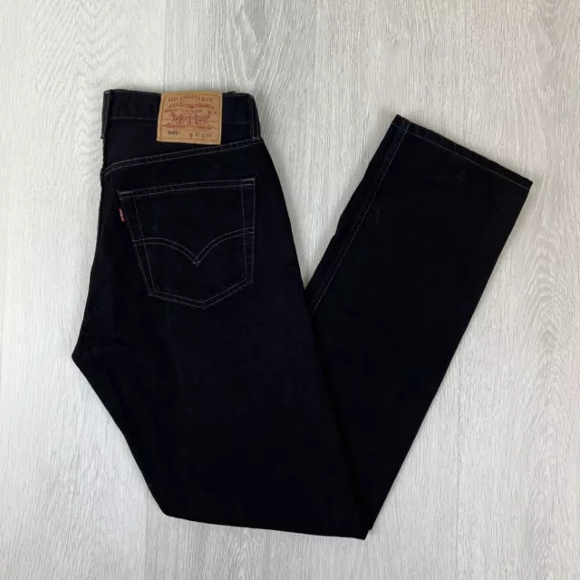 Levi’s Womens Black 501 Denim Jeans Size 30/32