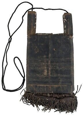 Tuareg purse wallet leather Old African Sahara Niger Nigeria
