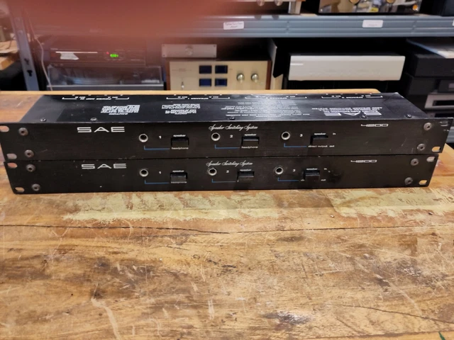 SAE 4200 SPEAKER Switching System Unit EUR 350,00 - FR