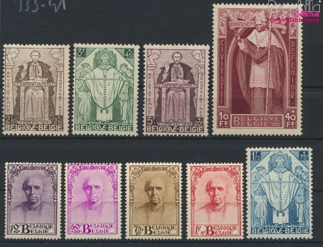Belgique 333-341 neuf 1932 Me (9910501