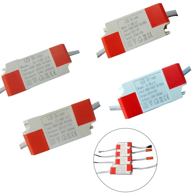 TRASFORMATORE DRIVER LED facile da vedere 112 W alimentatore adattatore ...
