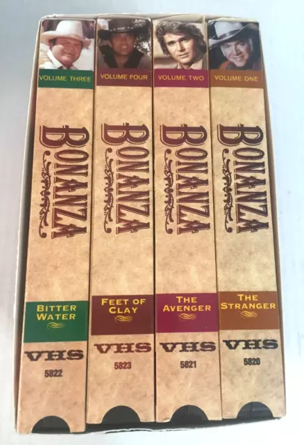 Bonanza Television Classics 5 Pack VHS Box Set New Sealed