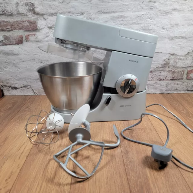 KENWOOD CHEF KMC515 1000W Stand Mixer White 180.00 PicClick UK