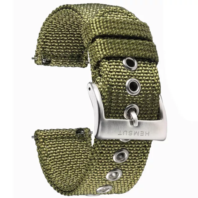 Bracelet de montre en Nylon tissé les hommes regardent les bandes