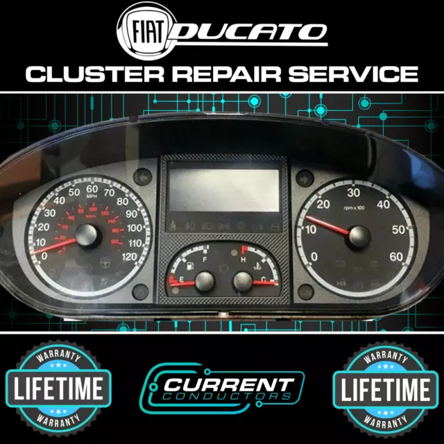 Fiat Ducato Instrument Cluster Repair Service - COMPLETE REPAIR SERVICE 1999-23