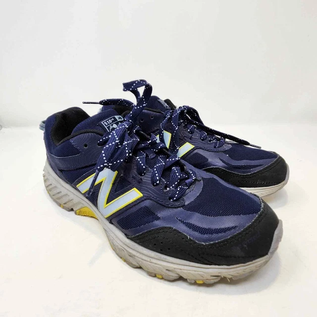 NEW BALANCE 510 V4 Mens Size 8.5 Black All Terrain Hiking Running Shoes MT510LB4 28.00 PicClick