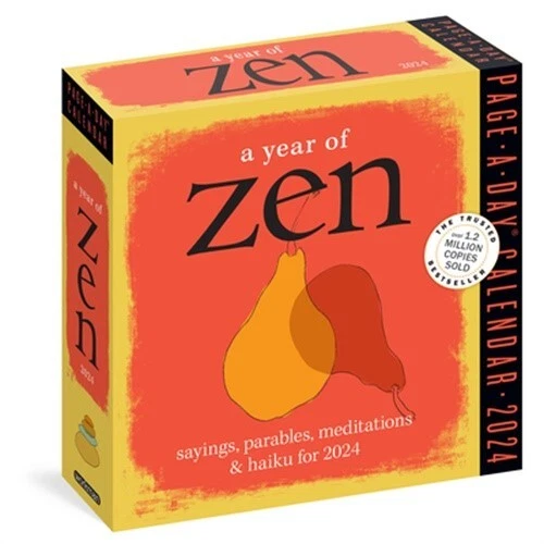 A YEAR OF Zen PageADay Calendar 2024 Sayings, Parables, Meditations