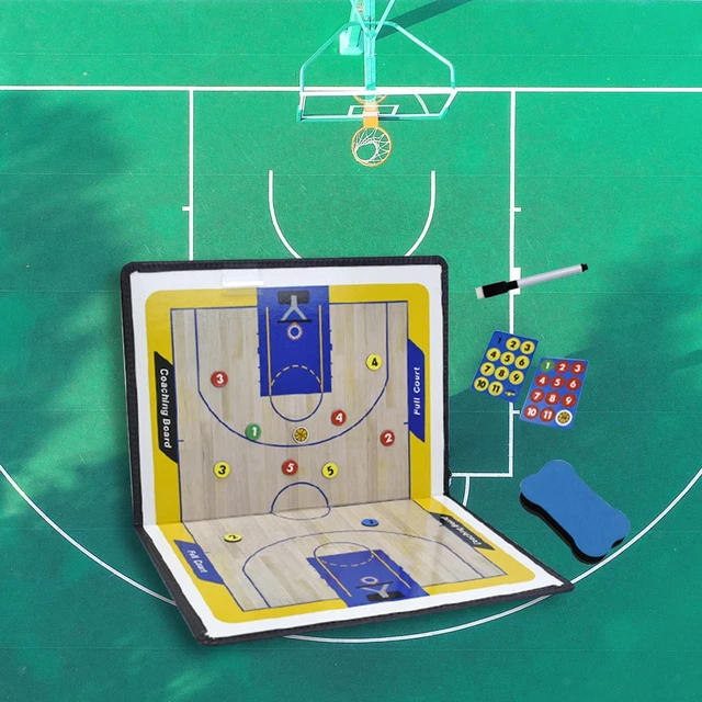 Tableau Tactique Basket-ball Électronique LCD 16 Pouces - Panneau Stratégie Avec Stylet - Idéal Entraînement Et Compétition