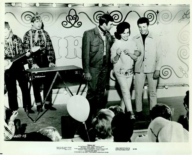 ANNETTE FUNICELLO FRANKIE Avalon Fireball 500 Stock Car Racing Orig ...