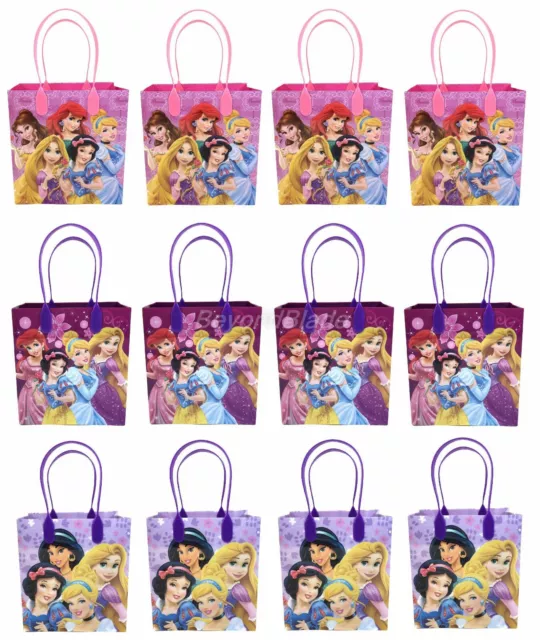 Disney Princess Goody Bag Party Goodie Gift Birthday Candy Bags 24pc