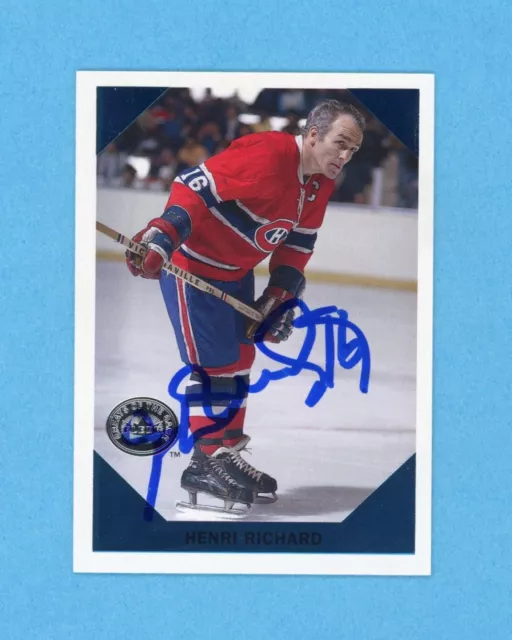 AJ Sports  Autographed 1995 Parkhurst Missing Link #16 Gerry Cheevers  Hockey Card