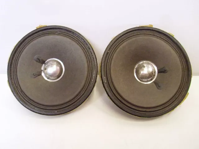 🔊 Pair Vintage Boombox Speakers 4" 3W 8 Ohm Cassette Player Audio part 🔊 3