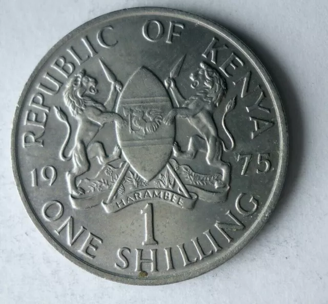 1975 Kenia Schilling - Hochwertig Münze Kenia Bin #1