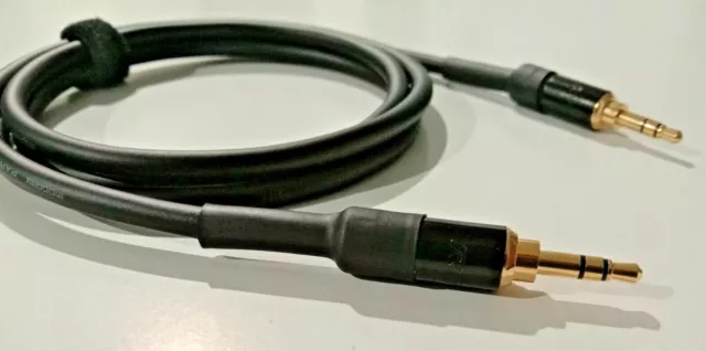 AUX Cable - 1/8" - High Quality MOGAMI 2549 - NEUTRIK Black/Gold