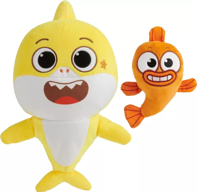 Nickelodeon Baby Shark & Williams große Show Singen, Schwingen & Tanzen Plüschtier 2+