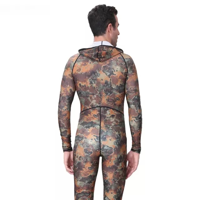 Swimming Suit spearfishing Spandex Camo Skin One piece UV Men Women Surfing suit 3