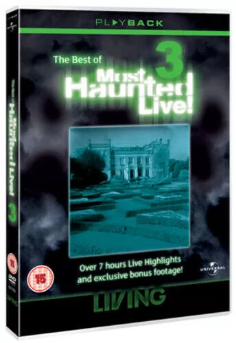 Most Haunted Live Best Of 3 (2008) Yvette Fielding 2 discs DVD Region 2