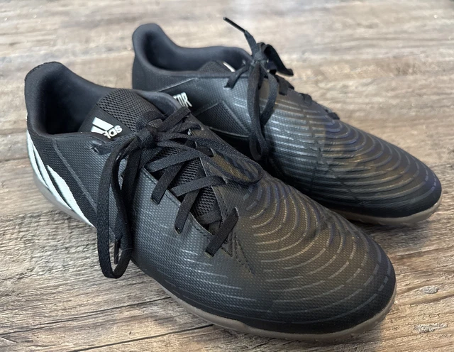 VINTAGE ADIDAS TOP Sala Shoes Mens 11 Black Indoor Soccer  display picture 1