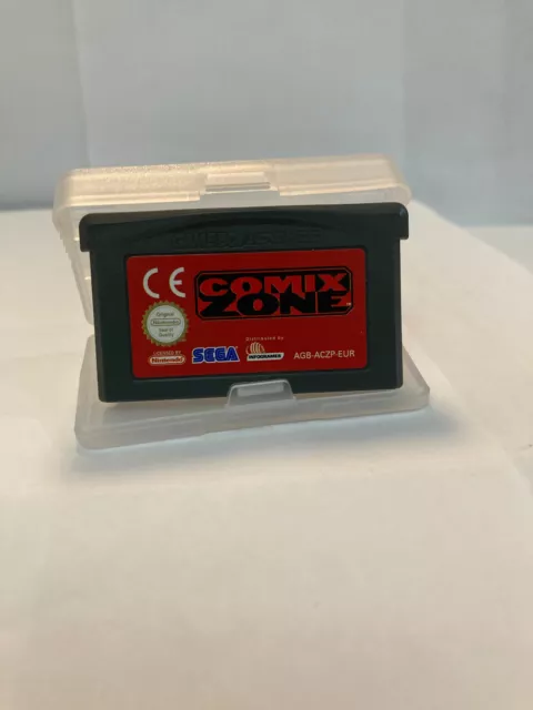 Comix Zone (GBA, 2002) *PAL Exclusive* *US Seller* not for sega