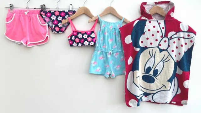 Girls Summer Bundle Of Clothes Age 2-3 Disney George Young Dimension