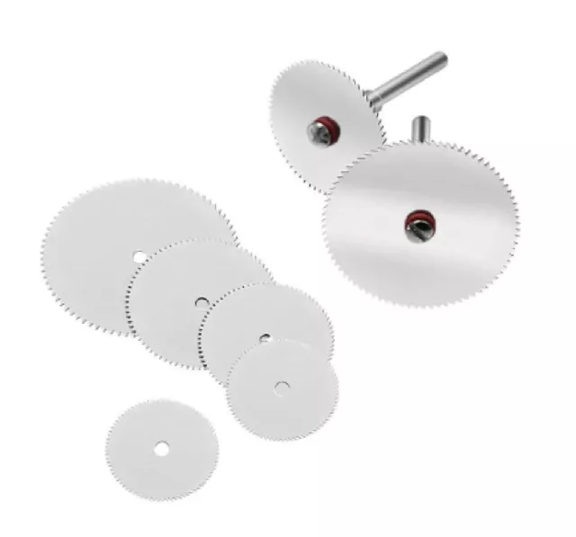 6PCS HSS Circular Saw Blade Set For Dremel Rotary Tool Cutting Wheel Discs Drill