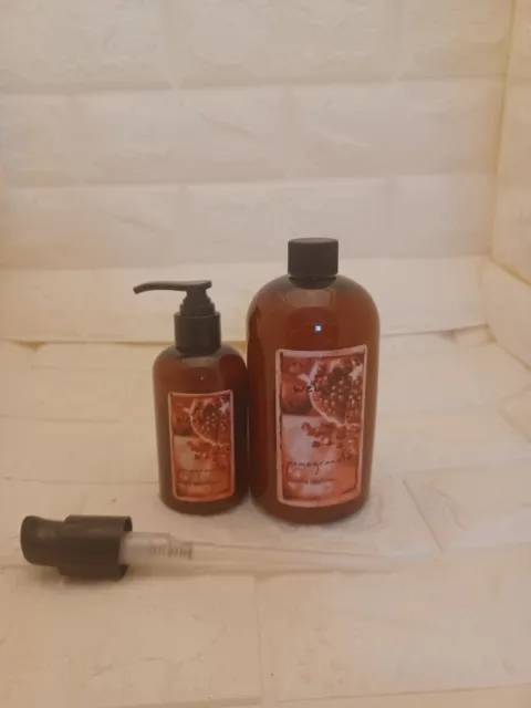 Wen Chaz Dean Pomegranate Cleansing Conditioner Shampoo 16oz w pump & 6oz