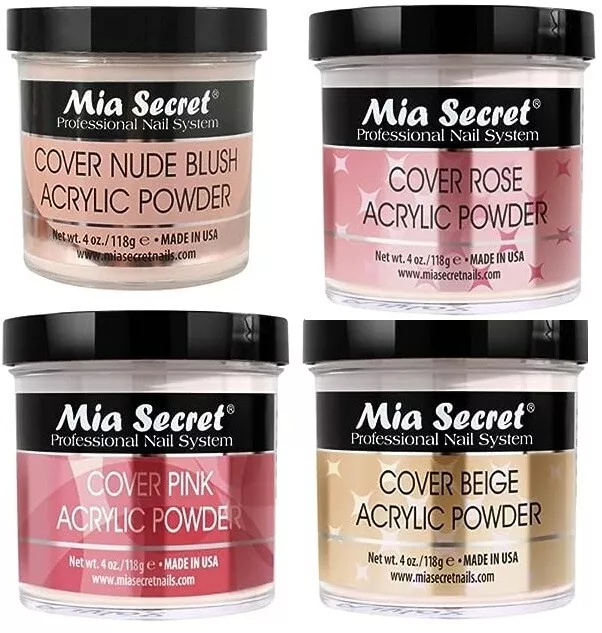 Mia Secret Cover Acrylic Powder Beige/Nude/Pink/Rose ~ All Sizes Available