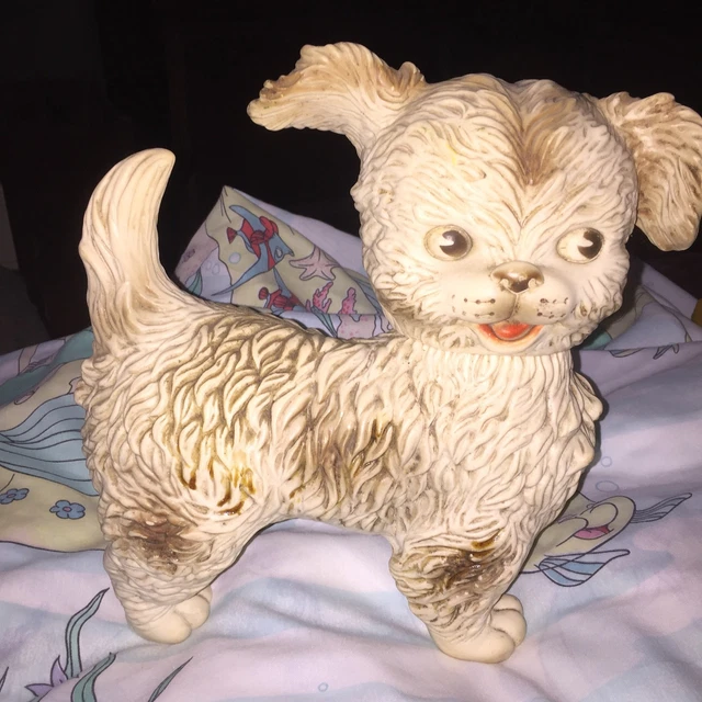 Vintage 1960's Edward Mobley Co. Arrow Rubber Squeak Dog Squeaky