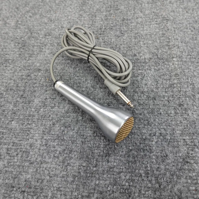 VINTAGE VOICE OF Music Microphone 1/4" Jack 2M1 Blues Harmonica Tested