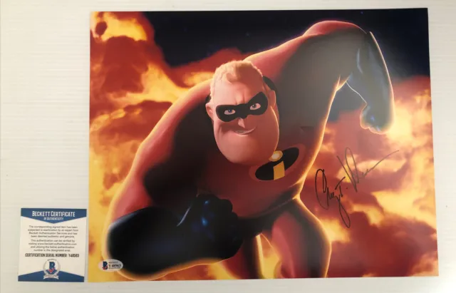 Craig T Nelson Signed Autographed 11x14 Photo The Incredibles Pixar Beckett COA5