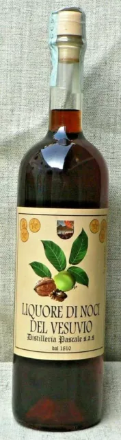 NOCINO - LIQUORE DI NOCI DEL VESUVIO A 40° 100% NATURALE NO CHIMICA da 700CC